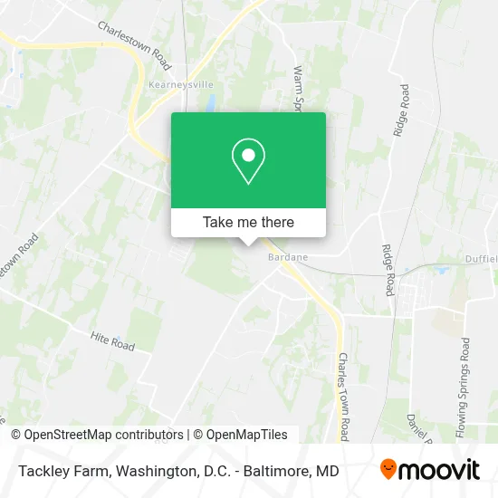 Tackley Farm map