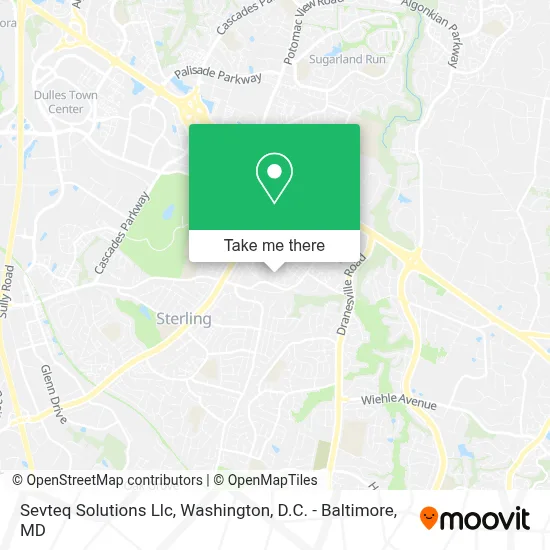 Sevteq Solutions Llc map