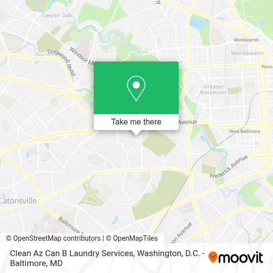 Clean Az Can B Laundry Services map