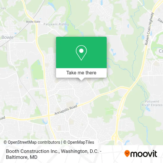 Booth Construction Inc. map