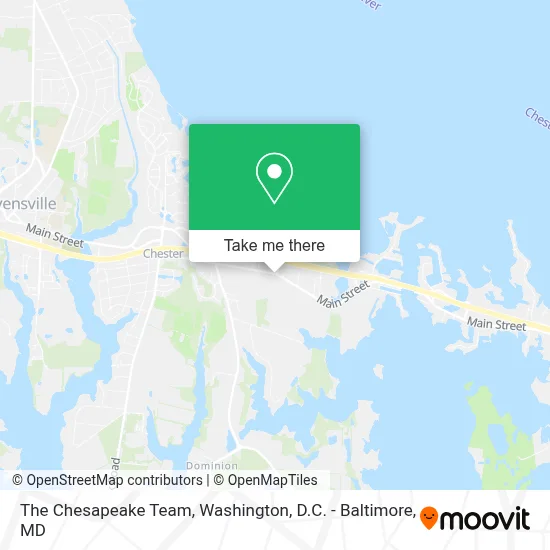 The Chesapeake Team map