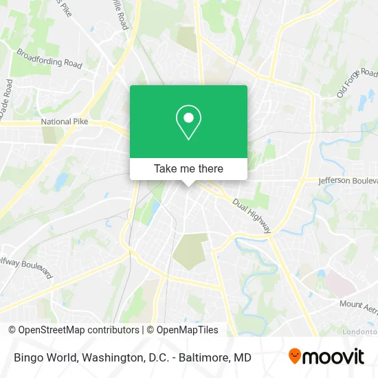 Bingo World map