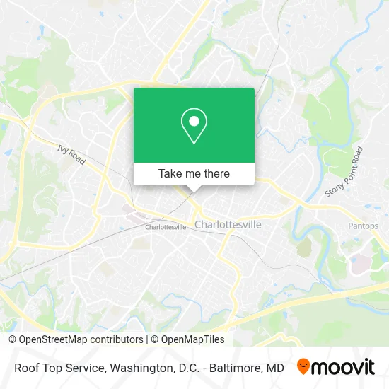 Roof Top Service map