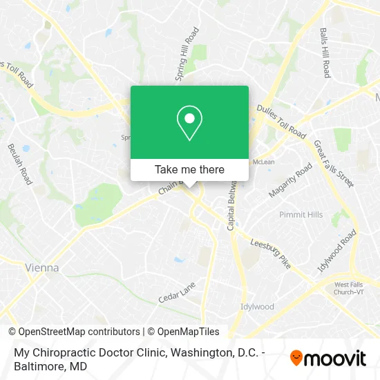 My Chiropractic Doctor Clinic map