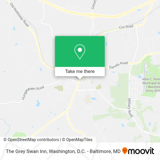 The Grey Swan Inn map