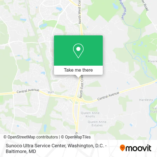Sunoco Ultra Service Center map