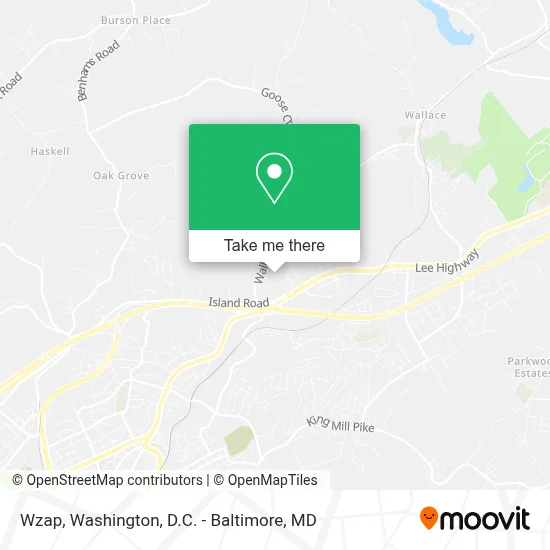 Wzap map