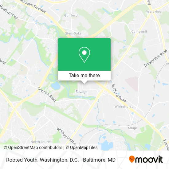 Rooted Youth map