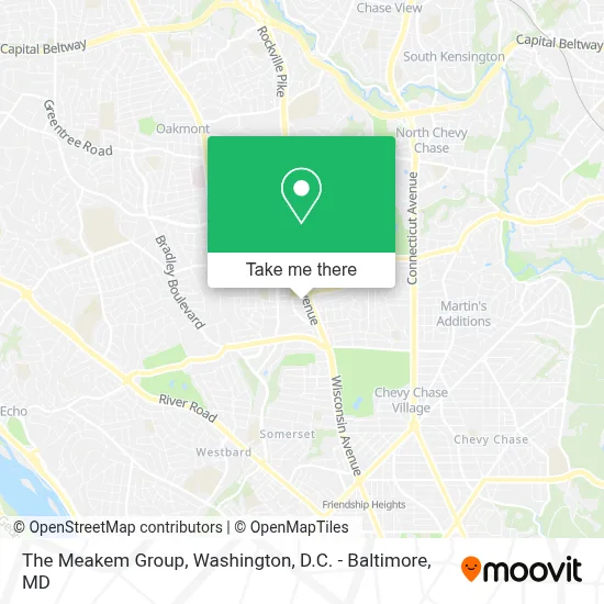 The Meakem Group map
