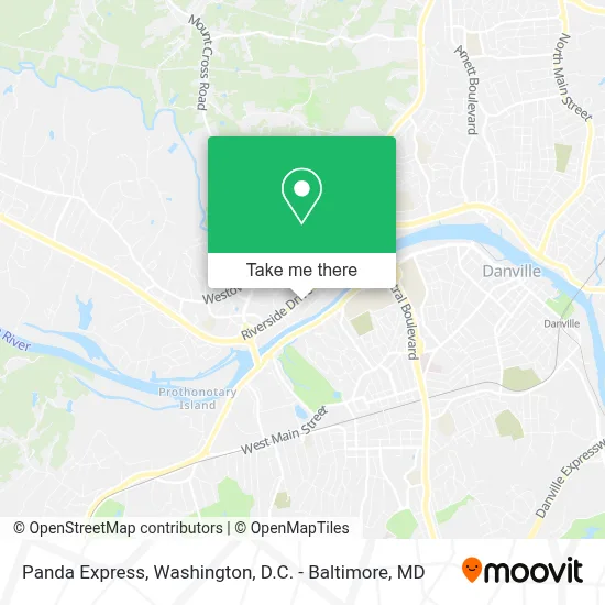 Panda Express map