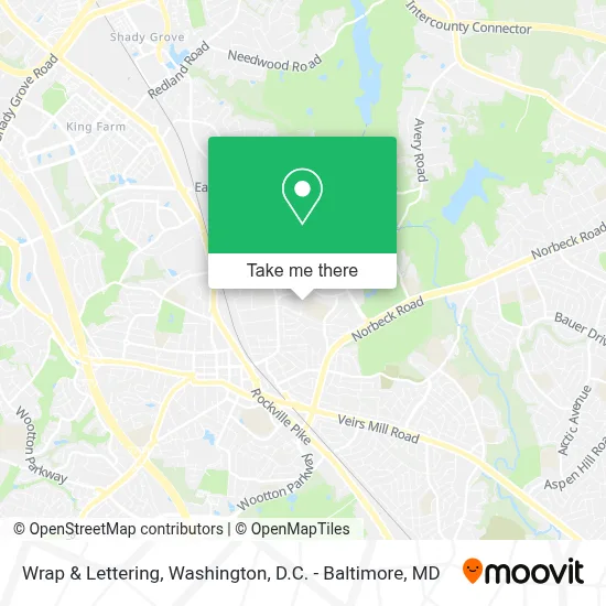 Wrap & Lettering map