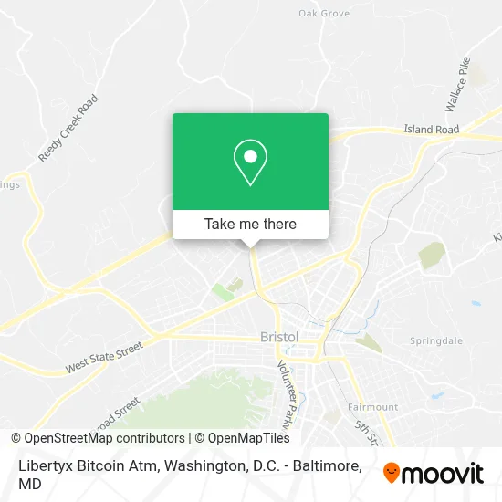 Libertyx Bitcoin Atm map