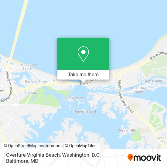 Overture Virginia Beach map