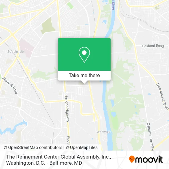 The Refinement Center Global Assembly, Inc. map