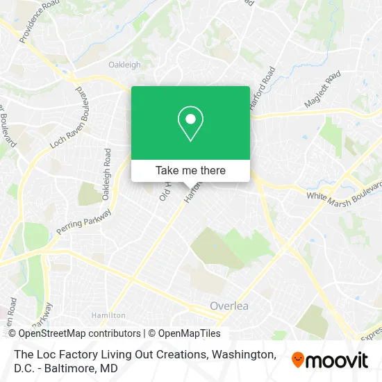 The Loc Factory Living Out Creations map