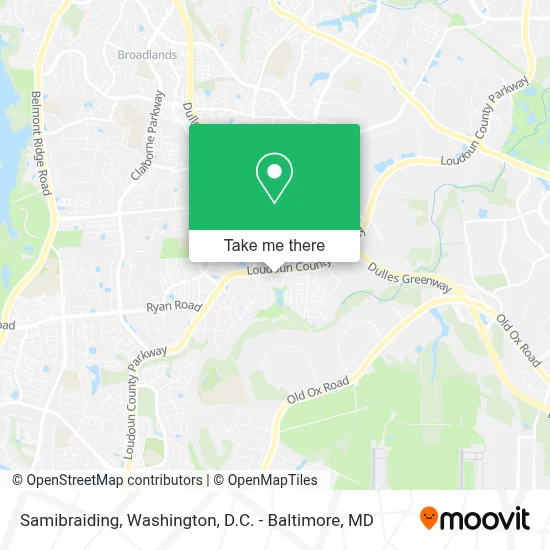 Samibraiding map