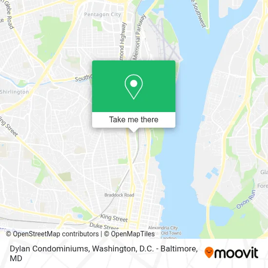 Dylan Condominiums map