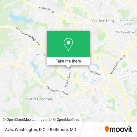 Avis map