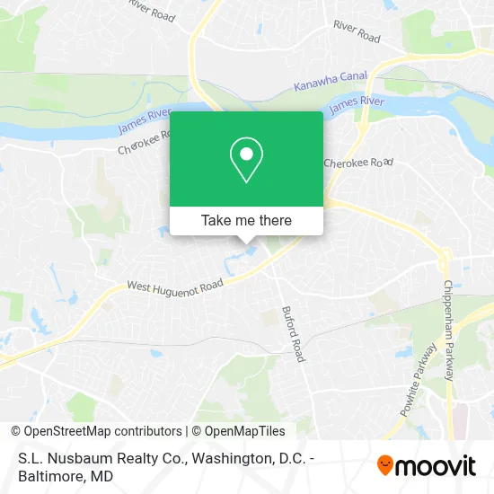 S.L. Nusbaum Realty Co. map