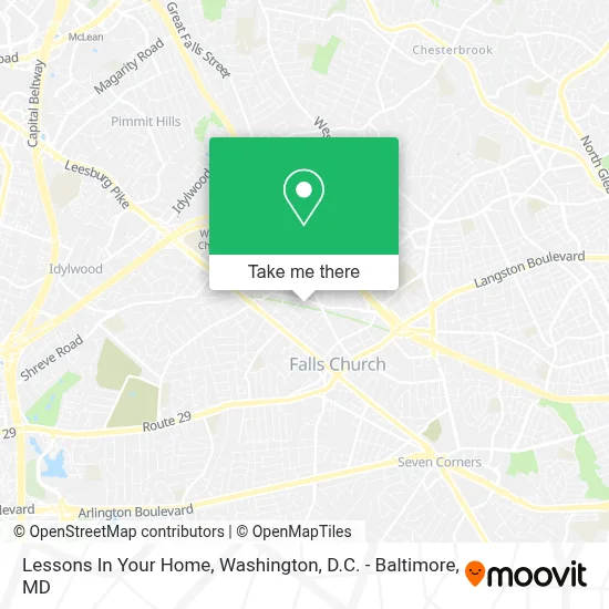 Lessons In Your Home map