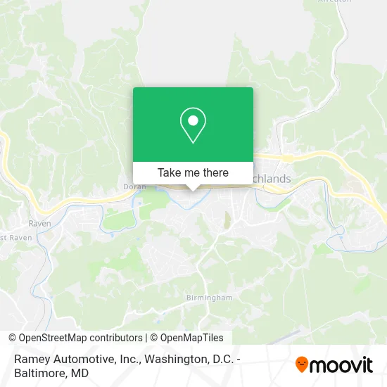 Ramey Automotive, Inc. map