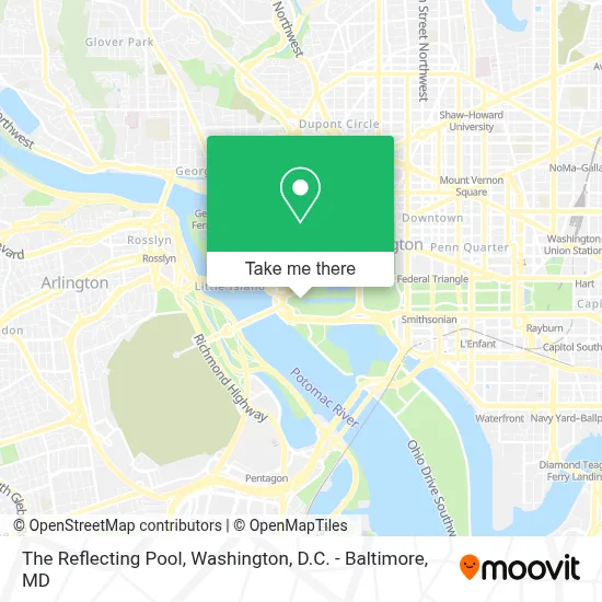 The Reflecting Pool map