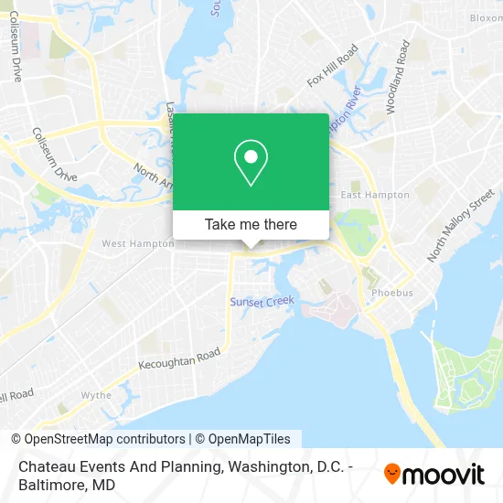 Chateau Events And Planning map