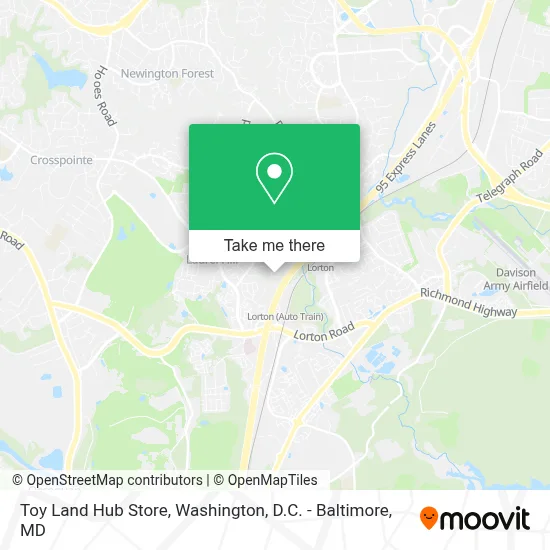 Toy Land Hub Store map