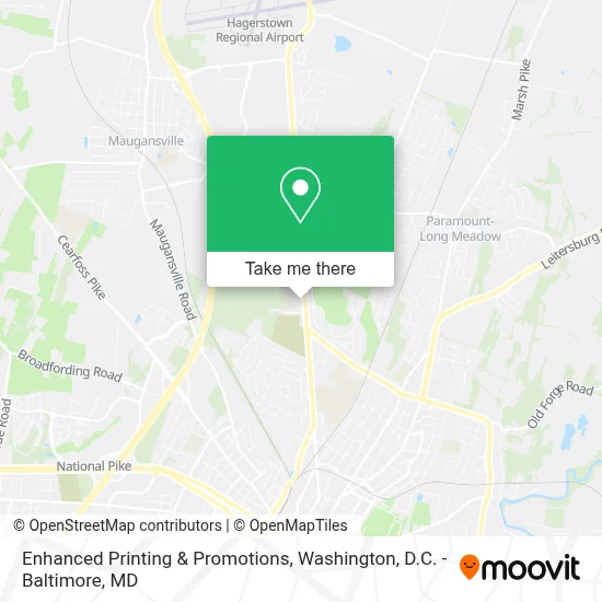 Enhanced Printing & Promotions map