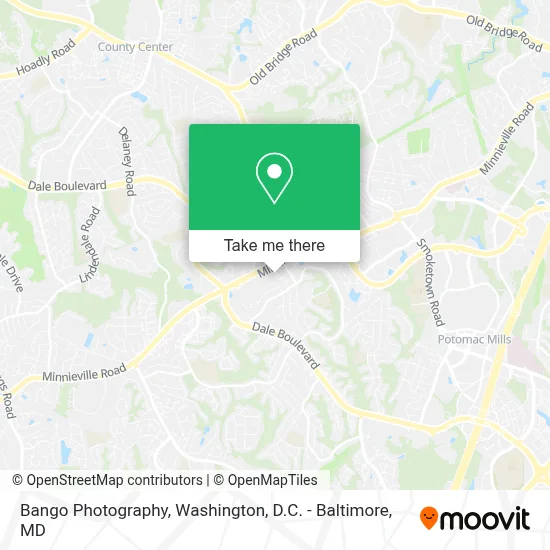 Bango Photography map