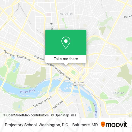 Projectory School map