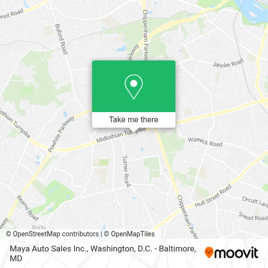 Maya Auto Sales Inc. map