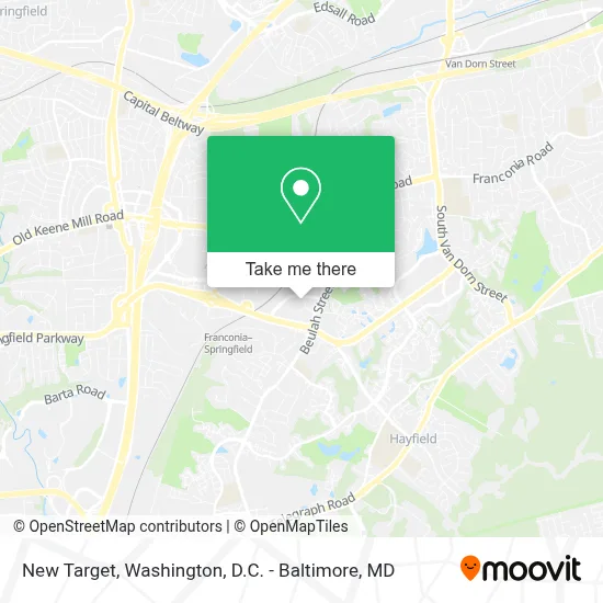 New Target map