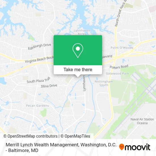 Merrill Lynch Wealth Management map