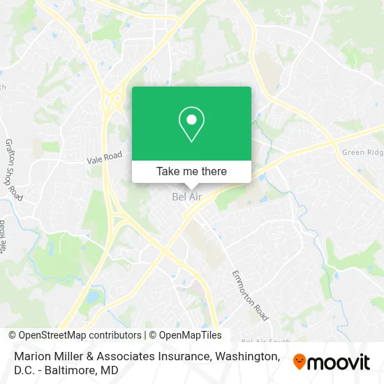 Marion Miller & Associates Insurance map