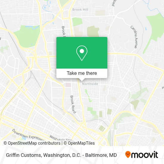 Griffin Customs map