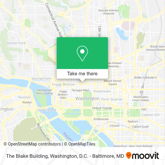 The Blake Building map