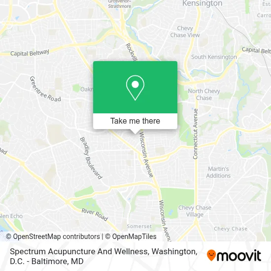 Spectrum Acupuncture And Wellness map