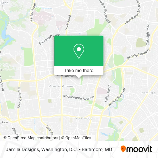 Jamila Designs map