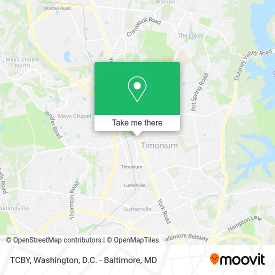 Tcby map