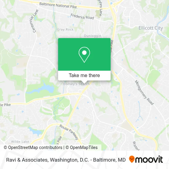 Ravi & Associates map