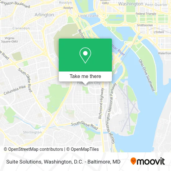 Suite Solutions map