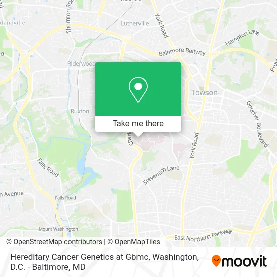 Hereditary Cancer Genetics at Gbmc map