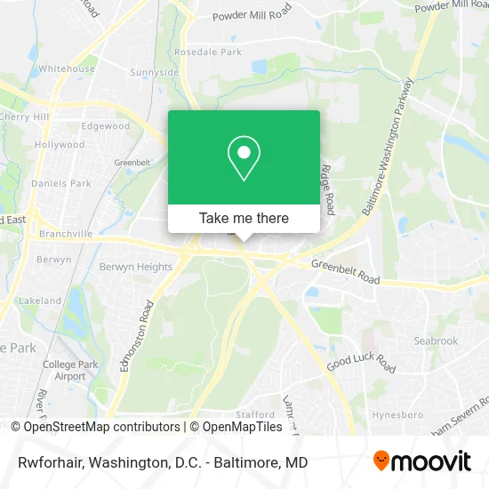 Rwforhair map