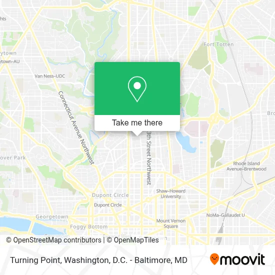 Turning Point map