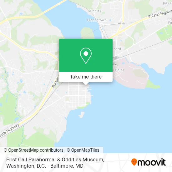 First Call Paranormal & Oddities Museum map