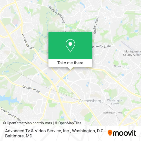 Advanced Tv & Video Service, Inc. map