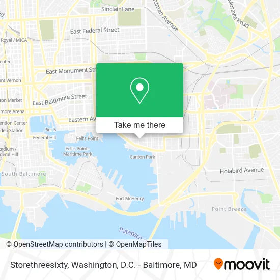 Storethreesixty map