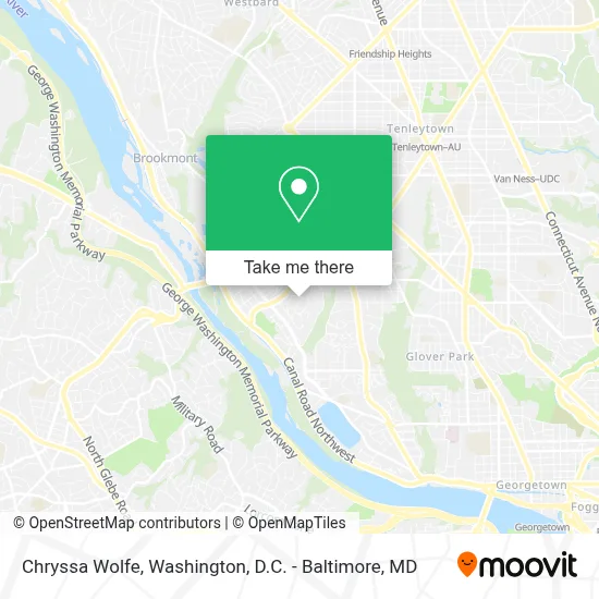Chryssa Wolfe map