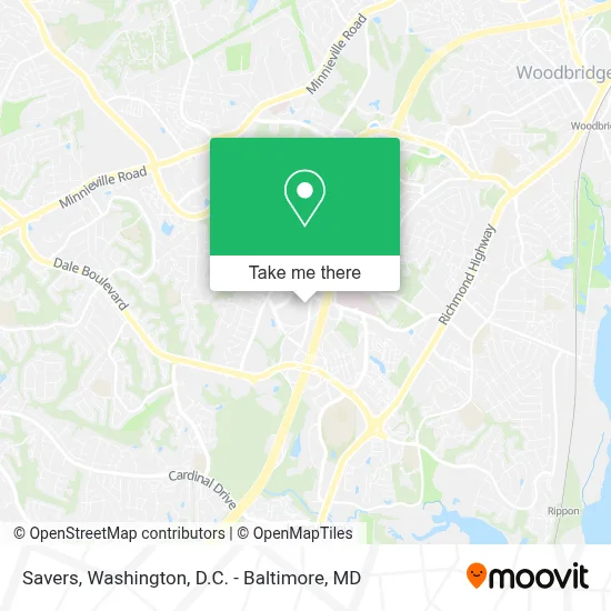 Savers map